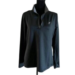 The Chosen Nike Women’s Black Long Sleeve 3 Fish Athletic Thumbhole Top Large